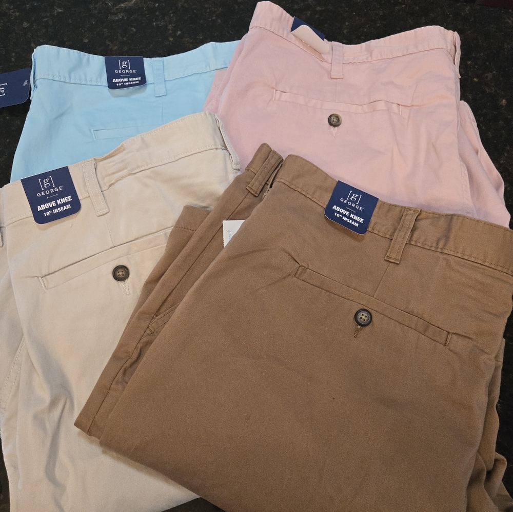 LOT Of 4 BNWT Mens Shorts Size 44
